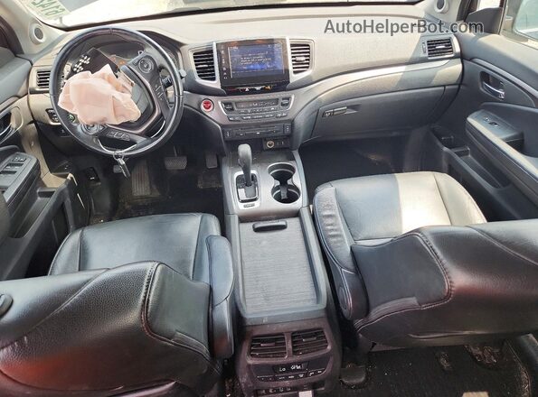 5FNYF6H8XJB006454 2018 HONDA PILOT Black Dashboard view