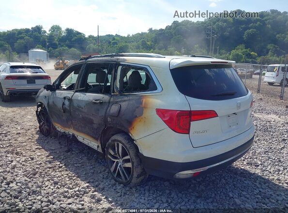 5FNYF6H90HB088522 2017 HONDA PILOT White Tył lewy