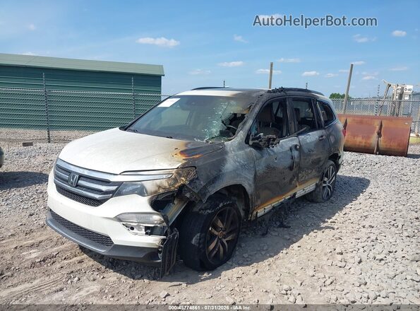 5FNYF6H90HB088522 2017 HONDA PILOT White Przód lewy