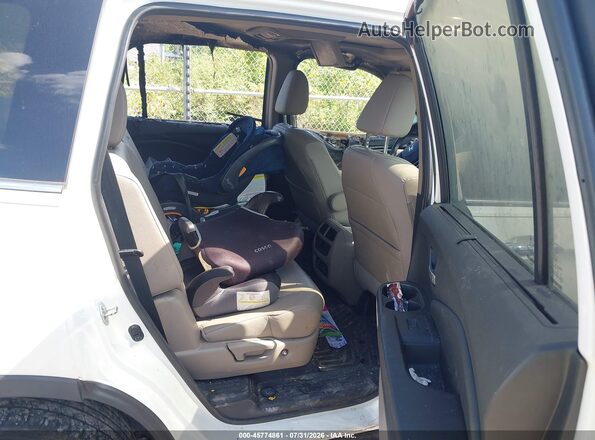 5FNYF6H90HB088522 2017 HONDA PILOT White Widok naklejki z numerem VIN