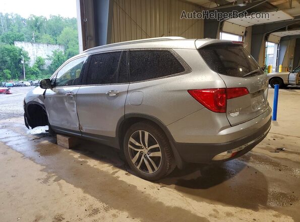 5FNYF6H90JB037088 2018 HONDA PILOT Серебряный Задняя левая четверть