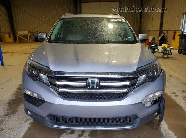 5FNYF6H90JB037088 2018 HONDA PILOT Серебряный Вид спереди