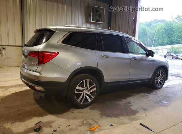 5FNYF6H90JB037088 2018 HONDA PILOT Серебряный Задняя правая четверть
