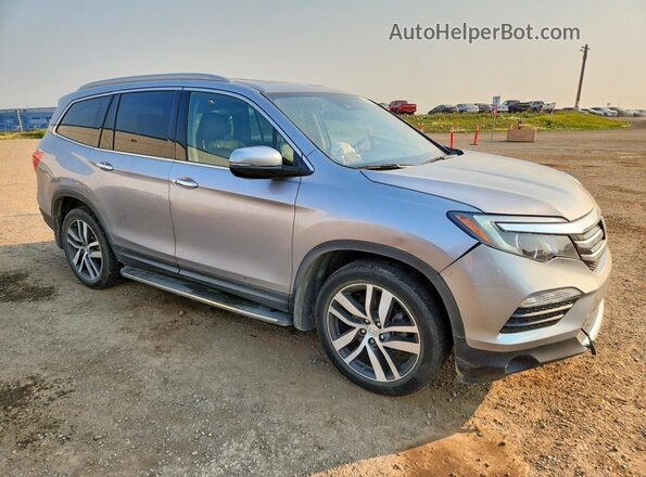 5FNYF6H90JB502341 2018 HONDA PILOT Silver Передня права чверть