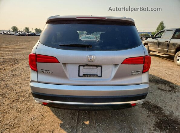 5FNYF6H90JB502341 2018 HONDA PILOT Silver Вид ззаду