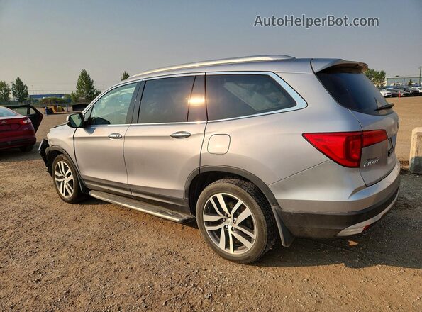 5FNYF6H90JB502341 2018 HONDA PILOT Silver Задня ліва чверть