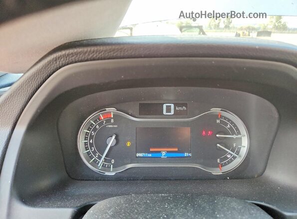 5FNYF6H90JB502341 2018 HONDA PILOT Silver Вид щитка приладів