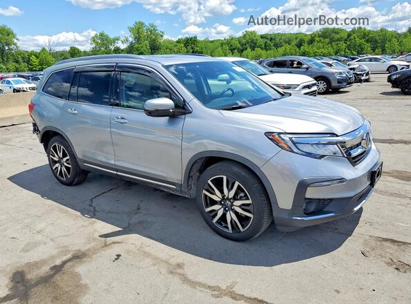 5FNYF6H90LB000576 2020 HONDA PILOT Silver Front right