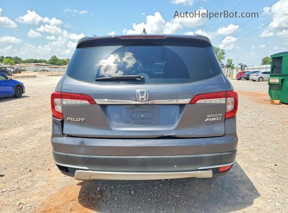 5FNYF6H90MB009411 2021 HONDA PILOT Gray Vista trasera