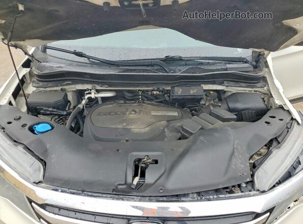 5FNYF6H91HB028958 2017 HONDA PILOT Белый Вид подкапотного пространства