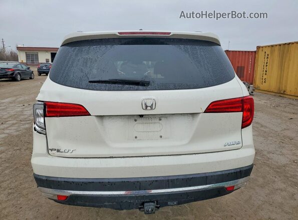 5FNYF6H91HB028958 2017 HONDA PILOT Белый Вид сзади
