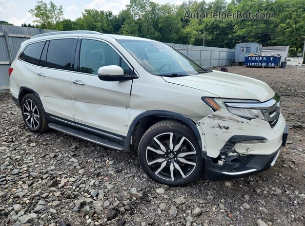5FNYF6H92KB039944 2019 HONDA PILOT Белый Передняя правая четверть
