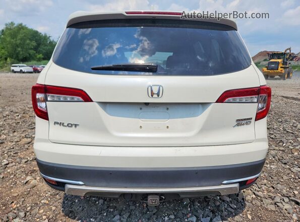 5FNYF6H92KB039944 2019 HONDA PILOT Белый Вид сзади