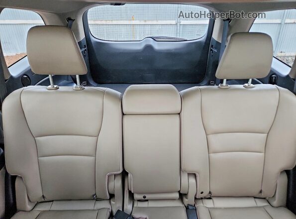 5FNYF6H92KB039944 2019 HONDA PILOT Белый Вид задних сидений