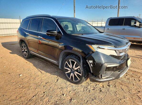5FNYF6H92KB086309 2019 HONDA PILOT Black Delantero derecho