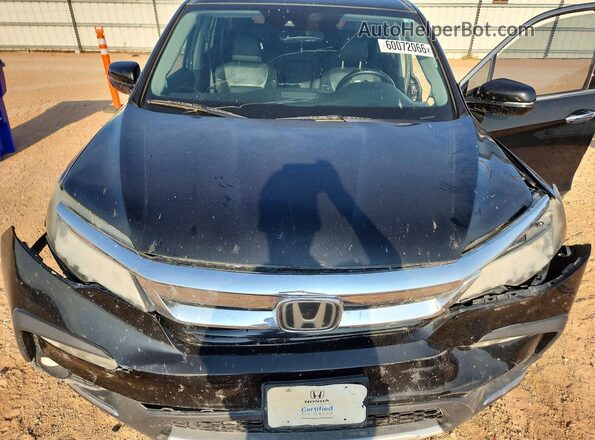 5FNYF6H92KB086309 2019 HONDA PILOT Black Vista del compartimento del motor