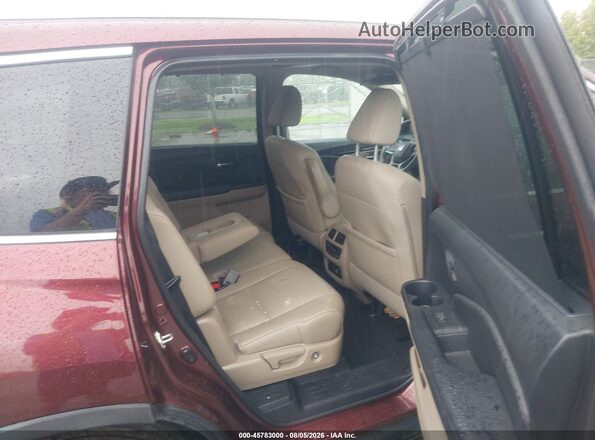 5FNYF6H92LB017864 2020 HONDA PILOT Burgundy VIN sticker view