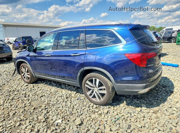 5FNYF6H93JB015683 2018 HONDA PILOT Blue უკანა მარცხენა