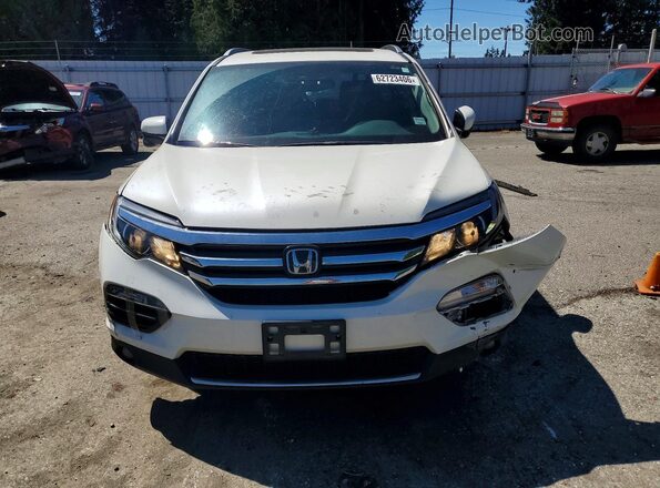 5FNYF6H94HB003049 2017 HONDA PILOT Белый Вид спереди