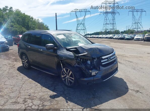 5FNYF6H94HB010020 2017 HONDA PILOT Gray Widok z przodu