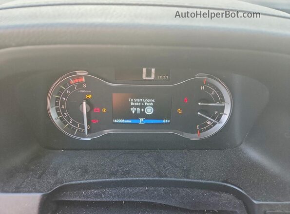 5FNYF6H95HB030454 2017 HONDA PILOT Burgundy Widok zestawu wskaźników