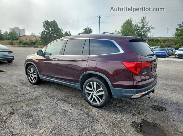 5FNYF6H95HB030454 2017 HONDA PILOT Burgundy Tył lewy