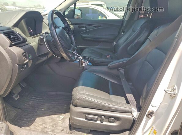 5FNYF6H95LB002338 2020 HONDA PILOT White წინა სალონის ხედი