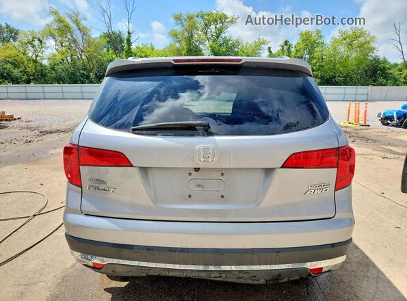 5FNYF6H96HB004364 2017 HONDA PILOT Серебряный Вид сзади