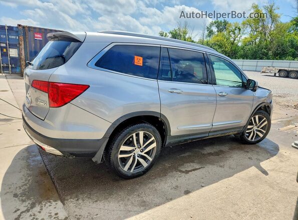 5FNYF6H96HB004364 2017 HONDA PILOT Серебряный Задняя правая четверть