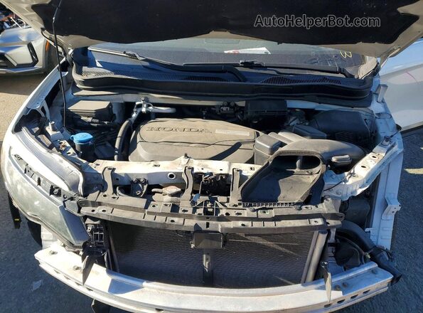 5FNYF6H96HB060644 2017 HONDA PILOT Белый Вид подкапотного пространства