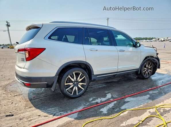 5FNYF6H96KB039641 2019 HONDA PILOT White უკანა მარჯვენა