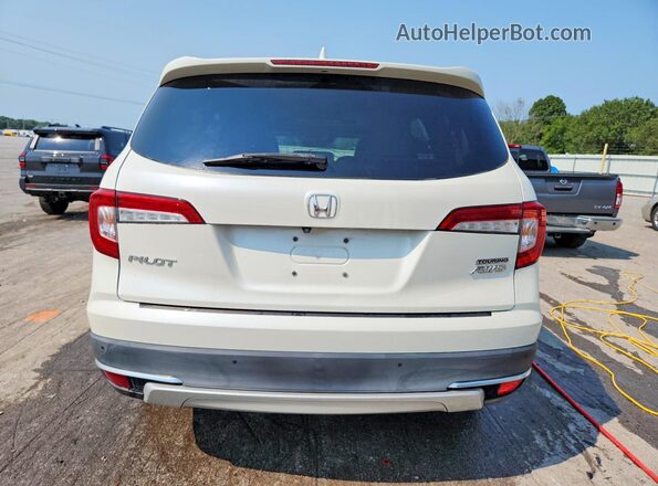 5FNYF6H96KB039641 2019 HONDA PILOT White უკანა ხედი