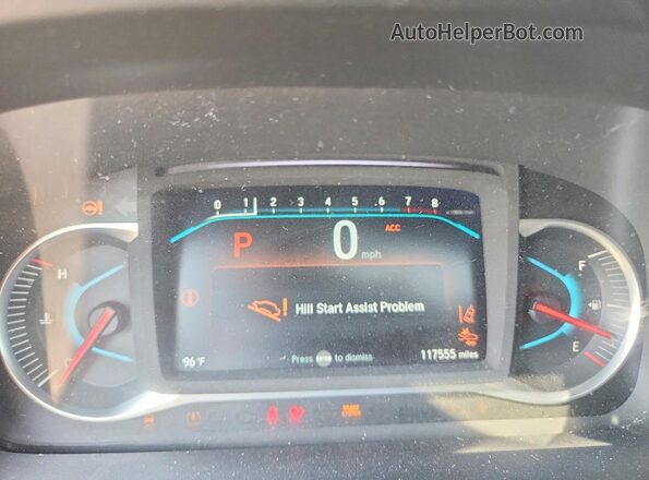 5FNYF6H96KB039641 2019 HONDA PILOT White ხელსაწყოთა პანელის ხედი