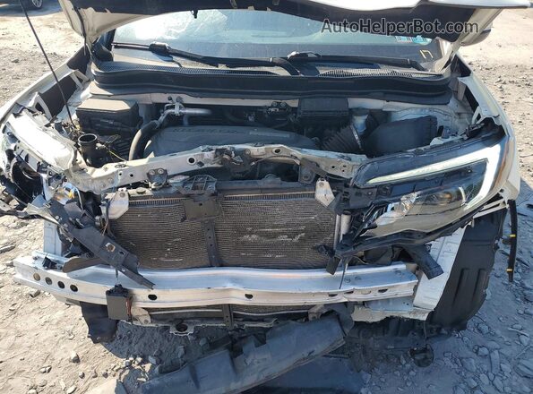 5FNYF6H97JB012043 2018 HONDA PILOT White Widok komory silnika