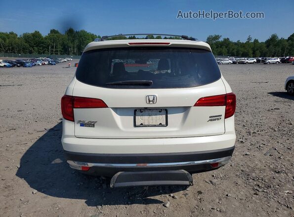 5FNYF6H97JB012043 2018 HONDA PILOT White Widok z tyłu