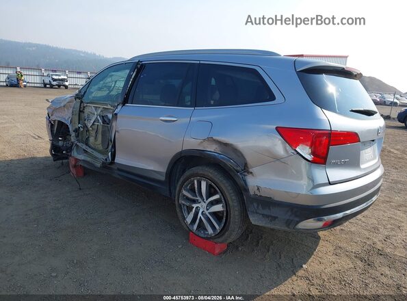 5FNYF6H98HB003460 2017 HONDA PILOT Silver Задня ліва чверть