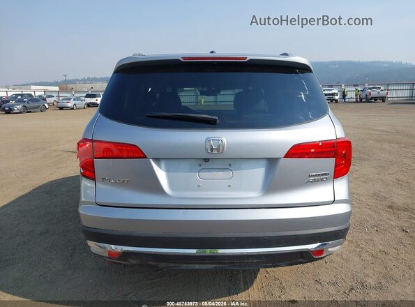 5FNYF6H98HB003460 2017 HONDA PILOT Silver 