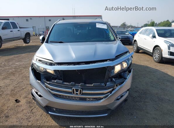 5FNYF6H98HB003460 2017 HONDA PILOT Silver Вид задньої частини салону