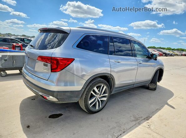 5FNYF6H98HB009291 2017 HONDA PILOT Silver Trasero derecho