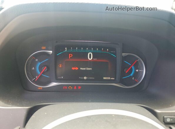 5FNYF6H99LB066382 2020 HONDA PILOT Blue Սարքավորումների վահանակի տեսք
