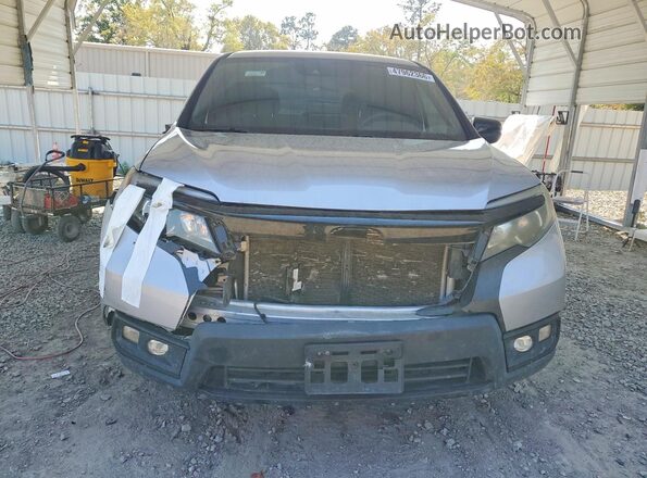 5FNYF7H22KB009769 2019 HONDA PASSPORT Silver წინა ხედი
