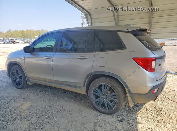 5FNYF7H22KB009769 2019 HONDA PASSPORT Silver უკანა მარცხენა
