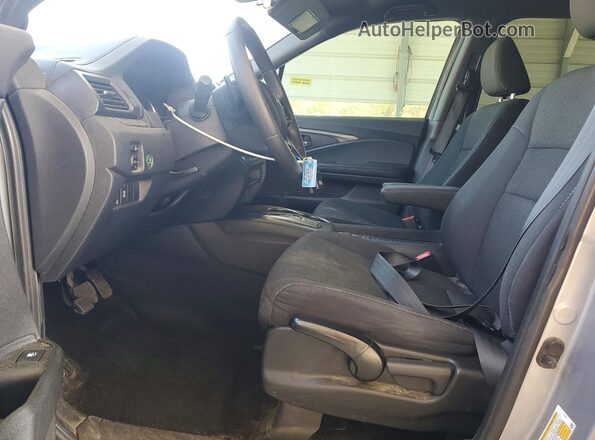 5FNYF7H22KB009769 2019 HONDA PASSPORT Silver წინა სალონის ხედი