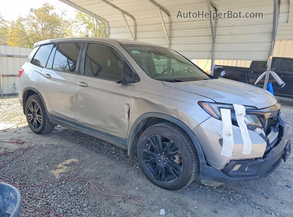 5FNYF7H22KB009769 2019 HONDA PASSPORT Silver წინა მარჯვენა