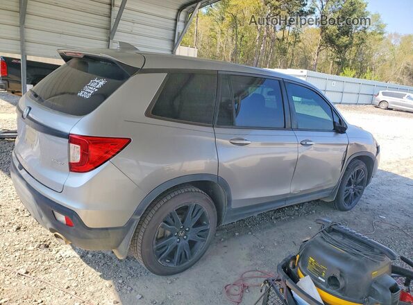 5FNYF7H22KB009769 2019 HONDA PASSPORT Silver უკანა მარჯვენა