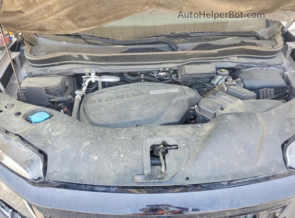 5FNYF7H22KB009769 2019 HONDA PASSPORT Silver ძრავის განყოფილების ხედი