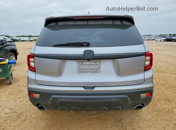 5FNYF7H29KB001152 2019 HONDA PASSPORT Gray Widok z tyłu