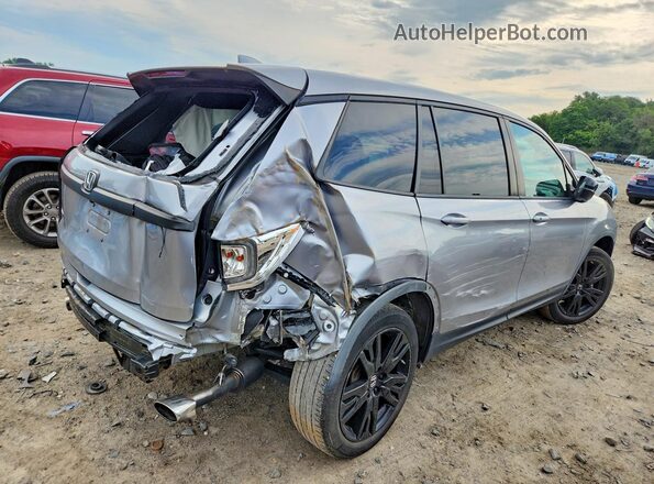 5FNYF7H29MB007973 2021 HONDA PASSPORT Silver Հետևի աջ