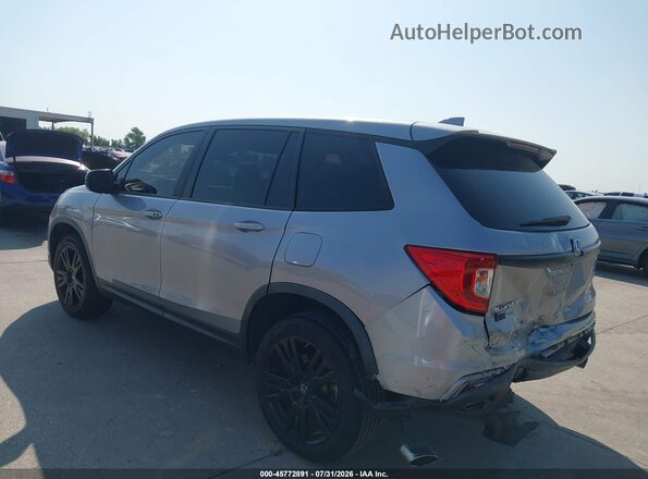 5FNYF7H2XMB012714 2021 HONDA PASSPORT Silver უკანა მარცხენა