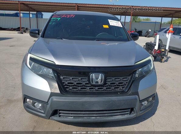 5FNYF7H2XMB012714 2021 HONDA PASSPORT Silver ხელსაწყოთა პანელის ხედი